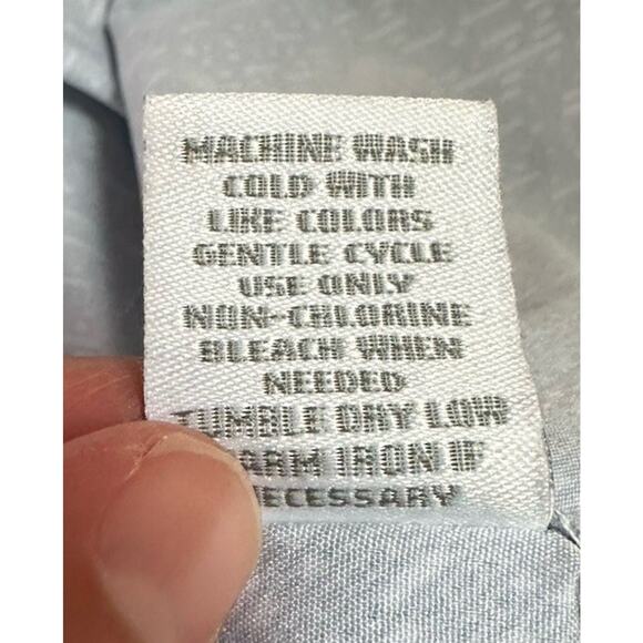 JB Holt Button Up Shirt Size XL Men’s Gray Short Sleeve Athletic Fit - Picture 5 of 7